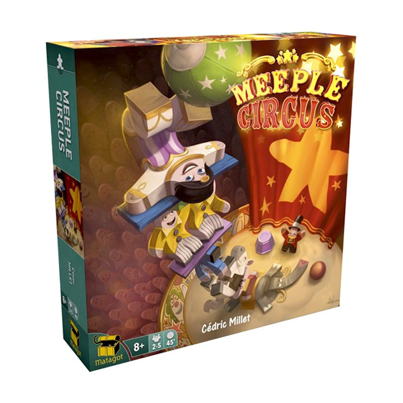 Discover Meeple Circus from Matagot