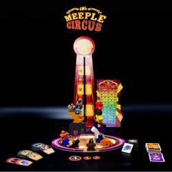 Discover Meeple Circus XL (Base Game, Exp. 1 & Exp. 2) from Matagot