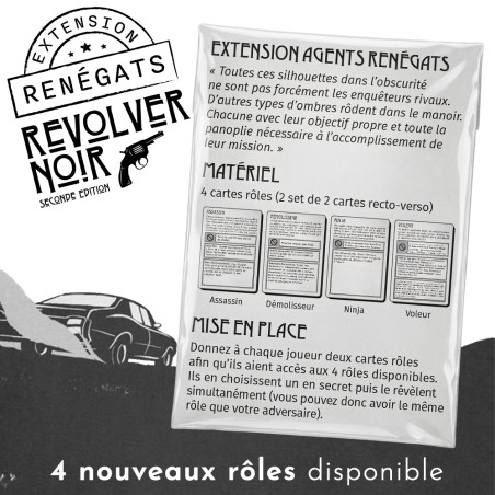 Découvrir Revolver Noir : Agents Renégats de Matagot