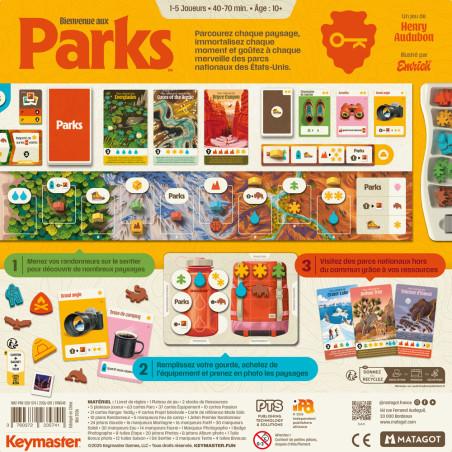 Découvrir Parks 2nd Edition de Matagot