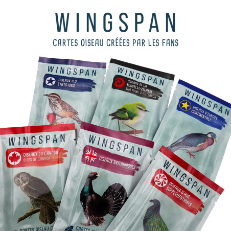 Découvrir Wingspan Fan-Designed Packs de Matagot